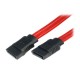45CM SERIAL ATA I/II COMPATIBLE CABLE 7 PIN TO 7 PIN OEM PACKED [P/N 04ASL5871]