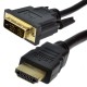 DATAPRO BLACK 5M DVI-D TO HDMI MALE CABLE M/M UK 18+1 PIN [P/N 04DTP1562]