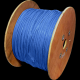 DATAPRO 500M WOOD DRUM CAT6 STRANDED S/FTP PVC CABLE 500M BLUE FULL COPPER 4 PAIR GIGABIT 250MHz [04DTP2125]