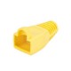 DATAPRO RUBBER STRAIN RELIEF BOOT RJ45 MOULDED BOOT 5-6MM DIAMETRE YELLOW COLOUR SINGLE [P/N 04DTP5575]