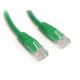 GREEN 10M CAT5E RJ45 TO RJ45 FLUSH BOOTED PATCH CORD [P/N CAB10MRJ45GRN]