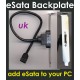 NEW INTERNAL SATA CABLE TO E-SATA PORT ON BRACKET FOR COMPUTER CASES [P/N 04ASL3631]