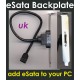 NEW INTERNAL SATA CABLE TO E-SATA PORT ON BRACKET FOR COMPUTER CASES [P/N 04ASL3631]