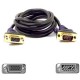 HIGH QUALITY 30M VGA EXTENSION CABLE BLACK HD15M TO HD15F [P/N 11.04.5330]