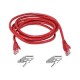 BELKIN PATCH CABLE FASTCAT RJ45 2 METER RED BAGGED [P/N A3L850B02M-REDS]