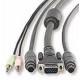 BELKIN OMNIVIEW KVM CABLE KIT PS2 SOHO WITH AUDIO 3M [P/N F1D9100-10.Z]