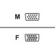 BELKIN VGA MONITOR EXTENSION CABLE HDDB15 MALE > FEMALE 3M [P/N F2N025B10-T]