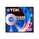 TDK DVD 9.4GB RE-WRITABLE RAM DISC TYPE 1 [P/N DVD-RAM94DY1]