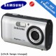 SAMSUNG DIGIMAX SILVER DIGITAL CAMERA 5 MEGA PIXEL WITH 2.0" TFT LCD MONITOR WITH 115000, SPECIAL EFFECT BUTTON [P/N A503]