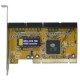 PCI 2X IDE PORT ATA133 CARD W/SOFTW & CABLE WIN9X,2K,NT W/RAID 0,1,0+1 [P/N 13ATA133R]