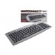 TRUST SLIMLINE KEYBOARD UK UK KB-1400S WIRED VERY SLIM KEYBOARD WITH 9 EXTRA DIRECT ACCESS KEYS FOR MULTIMEDIA AND INTERNET USE [P/N 14227]