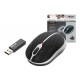 TRUST WIRELESS OPTICAL MINI MOUSE MI-4800P COMPACT 3 BUTTON WIRELESS OPTICAL MOUSE WITH UP TO 7 M WIRELESS RANGE AND MINI USB RECEIVER THAT CAN BE STORED INSIDE THE MOUSE [P/N 14520]