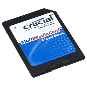 CRUCIAL 512MB MULTIMEDIA CARD [P/N CT512MBMM]