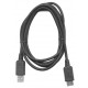 1.8M EXTENSION USB 2.0 A-MALE TO A-FEMALE CABLE BLACK [P/N 11.02.8948]