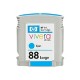 HEWLETT PACKARD INK CARTRIDGE NO88 CYAN LARGE NS [P/N C9391AE]