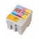 GENUINK GEN014 STYLUS 480 580 C20 C40 1X10ML EACH COL(CMY)(TO14401 COMP) [P/N IFE1373]